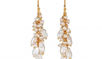 Blossom Baroque Pearl  Earrings